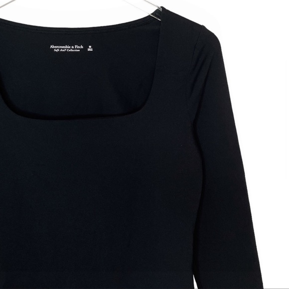 Abercrombie & Fitch Long Sleeve Bodysuit | Black | Medium - Picture 7 of 9